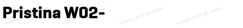 Pristina W02字体转换